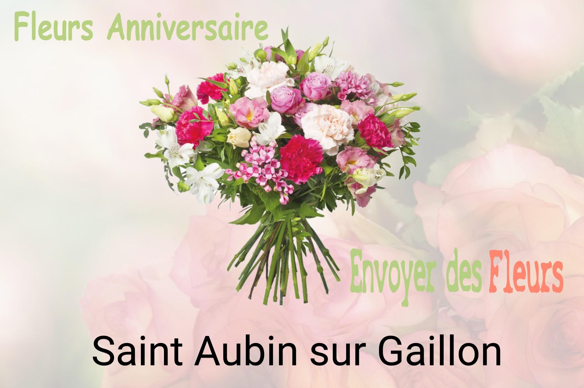 Bouquet de fleurs d’anniversaire livré à Saint-Aubin-sur-Gaillon